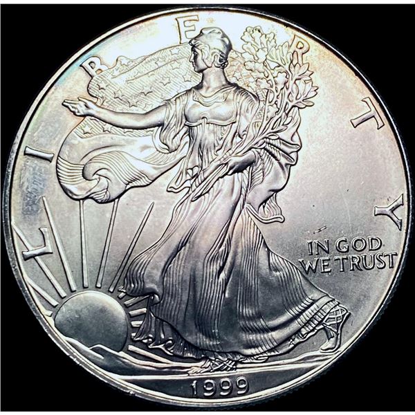 1999 1 oz Silver American Eagle $1 SUPERB GEM BU