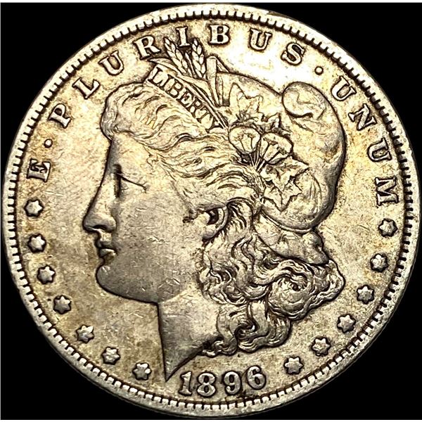 1896-O Silver Morgan Dollar NEARLY UNCIRCULATED
