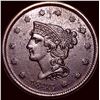 1843 Braided Hair Large Cent CLOSELY UNCIRCULATED
