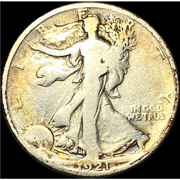 1921 Walking Liberty Half Dollar NICELY CIRCULATED