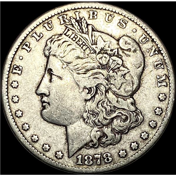 1878-S Silver Morgan Dollar NEARLY UNCIRCULATED