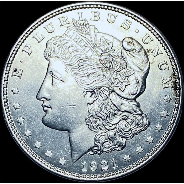 1921 Silver Morgan Dollar CHOICE BU