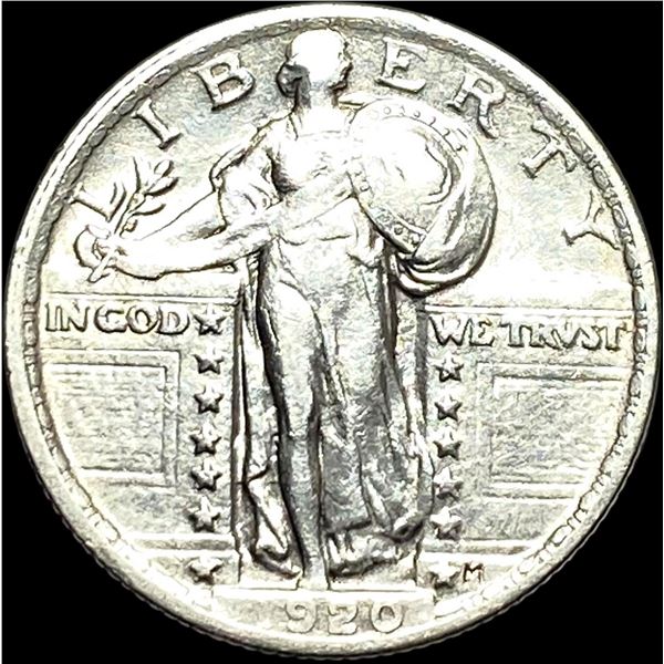 1920 Standing Liberty Quarter NEARLY UNCIRCULATED