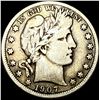 Image 1 : 1907-D Silver Barber Half Dollar NICELY CIRCULATED