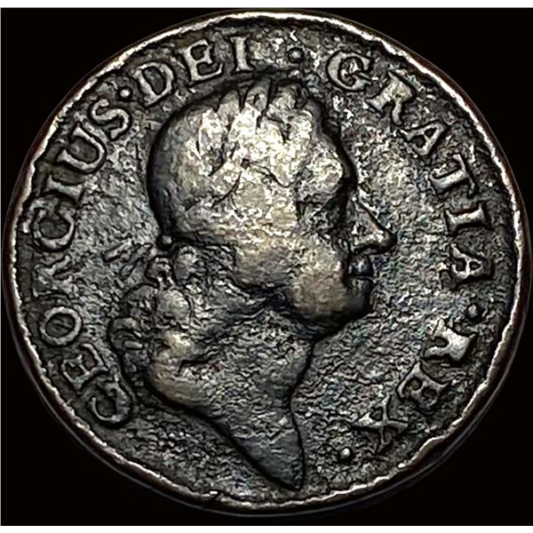 1723 Ireland Copper Halfpenny LIGHTLY CIRCULATED