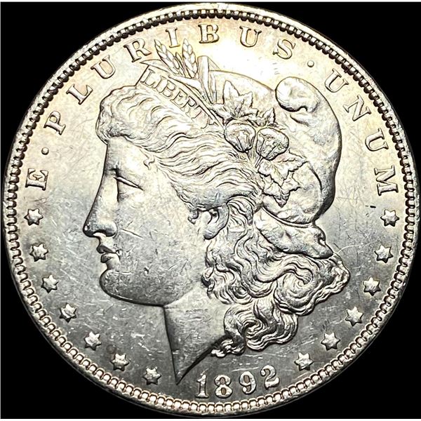 1892 Silver Morgan Dollar CLOSELY UNCIRCULATED