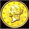Image 1 : 1853 Gold $1 Type 1 CLOSELY UNCIRCULATED