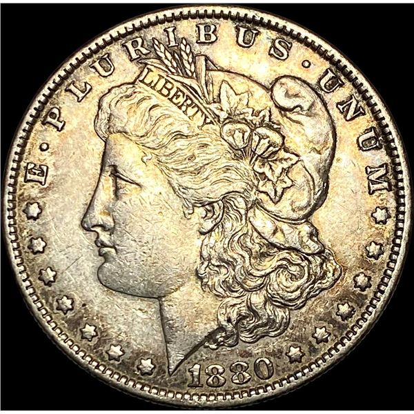1880-S Silver Morgan Dollar CLOSELY UNCIRCULATED