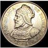 Image 1 : 1904 Panama Silver 1/2 Balboa UNCIRCULATED
