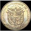 Image 2 : 1904 Panama Silver 1/2 Balboa UNCIRCULATED