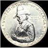 Image 1 : 1920 Silver Pilgrim Tercentenary Half Dollar CLOSELY UNCIRCULATED