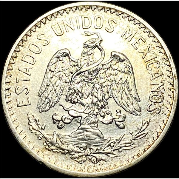 1914 Mexico Silver 50 Centavos M UNCIRCULATED