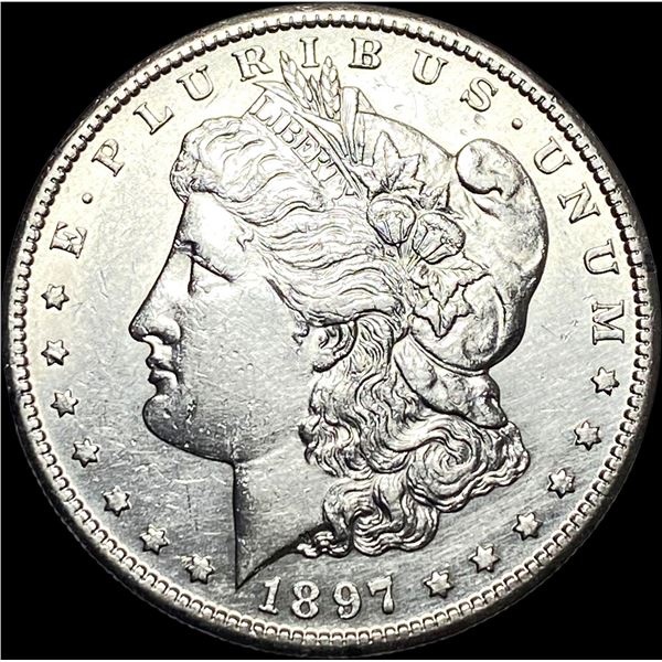 1897 Silver Morgan Dollar CLOSELY UNCIRCULATED