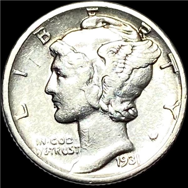 1931-D Silver Mercury Dime CLOSELY UNCIRCULATED
