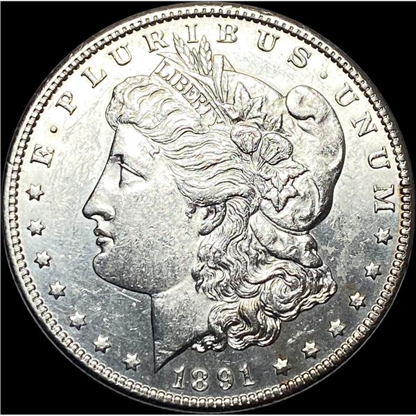 1891 Silver Morgan Dollar UNCIRCULATED