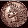 Image 1 : 1872 Indian Head Cent CLOSELY UNCIRCULATED
