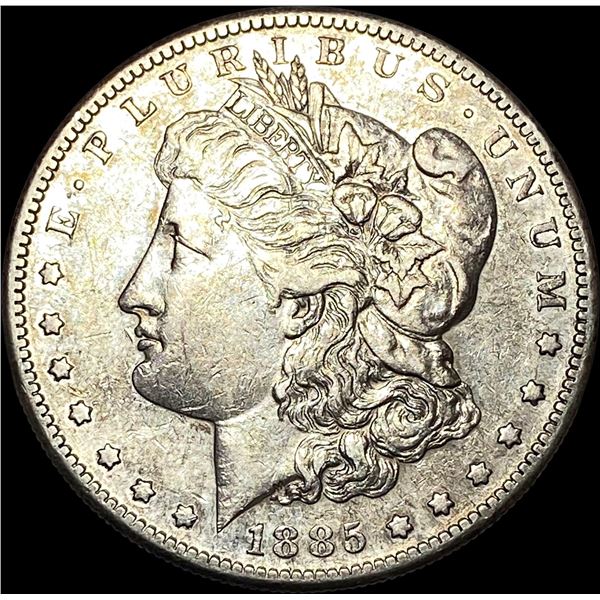 1885-S Silver Morgan Dollar CLOSELY UNCIRCULATED