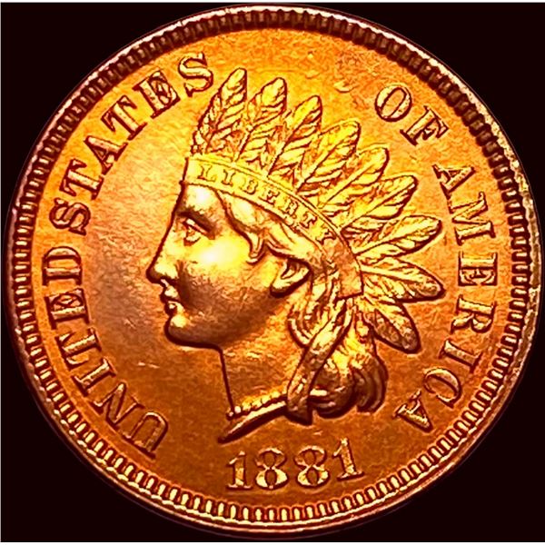 1881 Indian Head Cent UNCIRCULATED