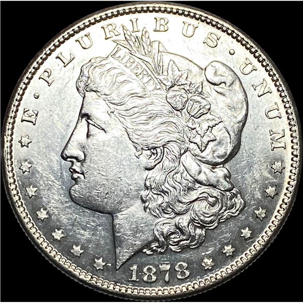 1878-S Morgan Silver Dollar CLOSELY UNCIRCULATED