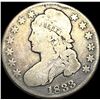 Image 1 : 1833 Silver Capped Bust Half Dollar NICELY CIRCULATED