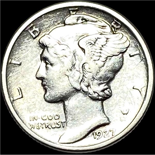 1927-D Silver Mercury Dime CLOSELY UNCIRCULATED