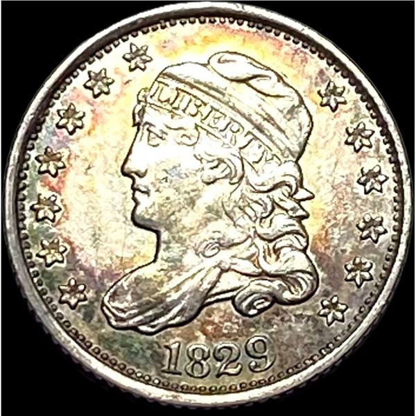 1829 Capped Bust Half Dime CLOSELY UNCIRCULATED