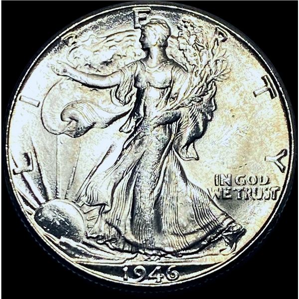 1946 Silver Half Dollar (Walking Liberty) CHOICE BU