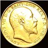 Image 1 : 1902 Gold Sovereign Edward VII CLOSELY UNCIRCULATED