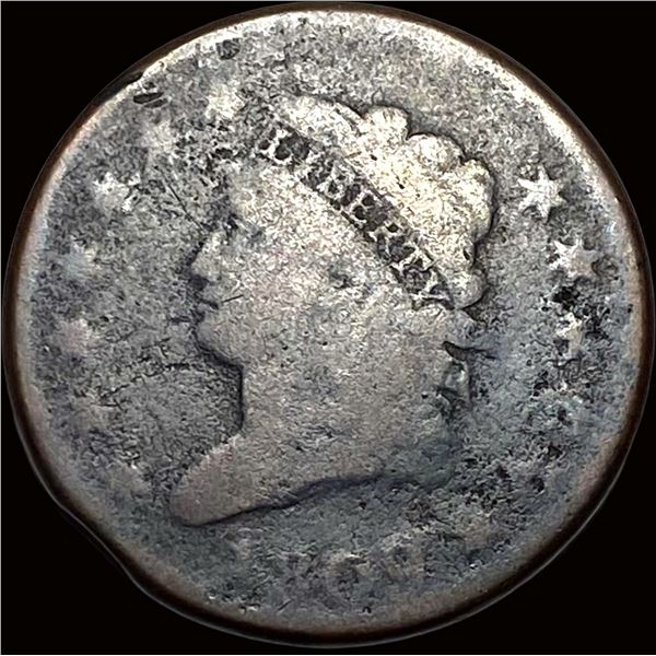 1828 Coronet Head Large Cent NICELY CIRCULATED