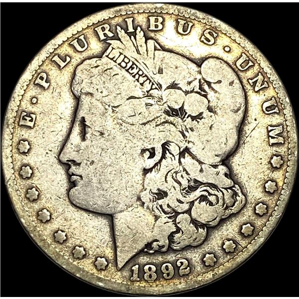 1892-S Silver Morgan Dollar NICELY CIRCULATED