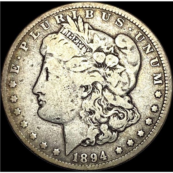 1894-O Silver Morgan Dollar LIGHTLY CIRCULATED
