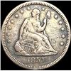 Image 1 : 1857 Seated Liberty Quarter LIGHTLY CIRCULATED