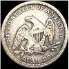 Image 2 : 1857 Seated Liberty Quarter LIGHTLY CIRCULATED