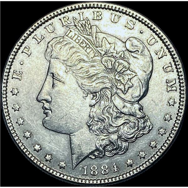 1884 Morgan Silver Dollar CHOICE AU