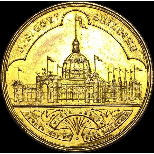1893 World's Columbian Exposition Medal HIGH GRADE
