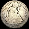 Image 1 : 1864-S Silver Half Dollar NICELY CIRCULATED