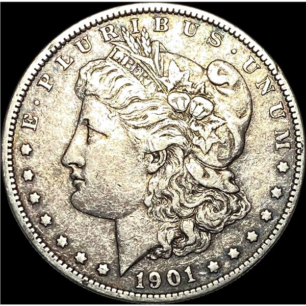 1901-S Silver Morgan Dollar LIGHTLY CIRCULATED