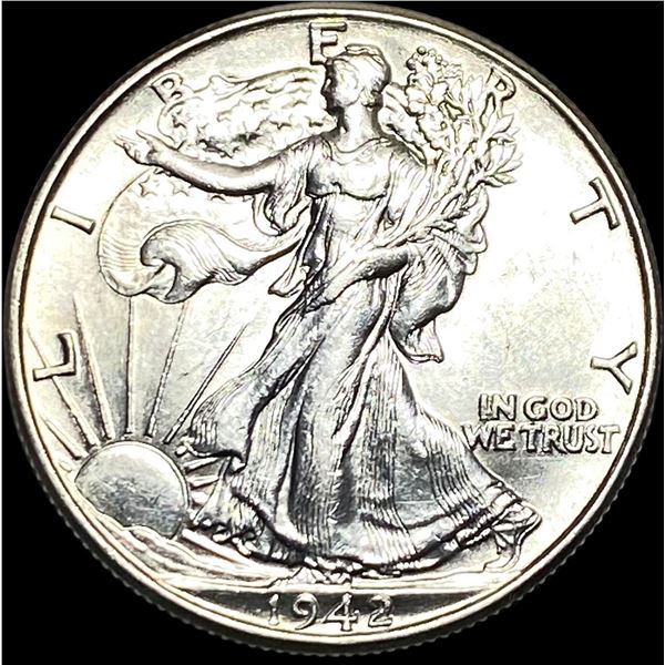1942 Silver Walking Liberty Half Dollar UNCIRCULATED