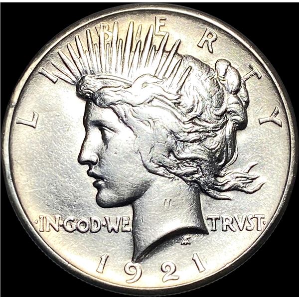1921 Silver Peace Dollar CLOSELY UNCIRCULATED