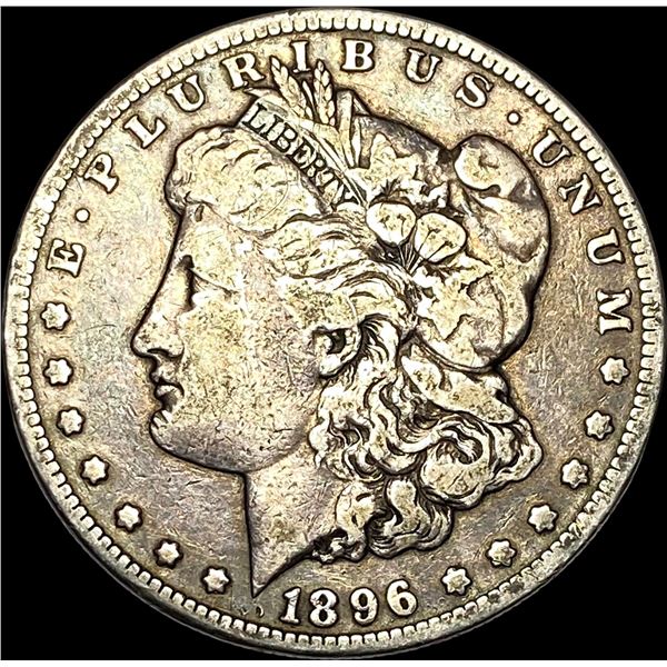 1896-S Silver Morgan Dollar NICELY CIRCULATED