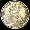 Image 1 : 1884-S Silver Seated Liberty Dime CLOSELY UNCIRCULATED