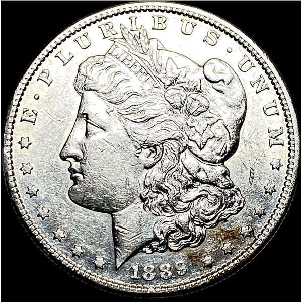 1889-S Silver Morgan Dollar CLOSELY UNCIRCULATED