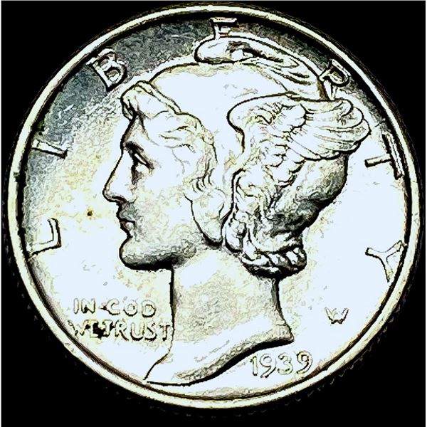 1939 Mercury Dime CHOICE BU