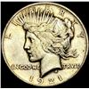 Image 1 : 1921 Silver Peace Dollar NEARLY UNCIRCULATED