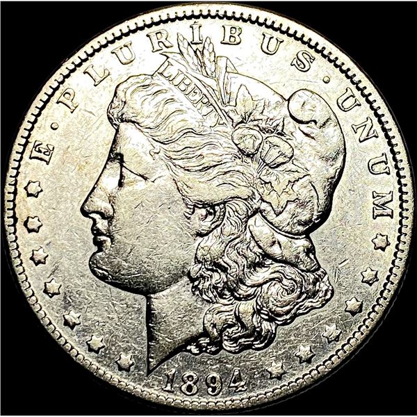 1894-O Morgan Silver Dollar NEARLY UNCIRCULATED