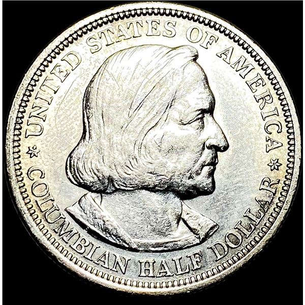 1893 Columbian Exposition Half Dollar CLOSELY UNCIRCULATED
