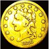 Image 1 : 1836 Gold $2.50 Classic Head Quarter Eagle NICELY CIRCULATED