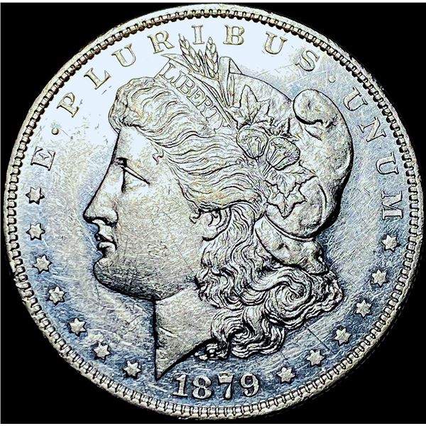 1879-S Silver Morgan Dollar CHOICE AU
