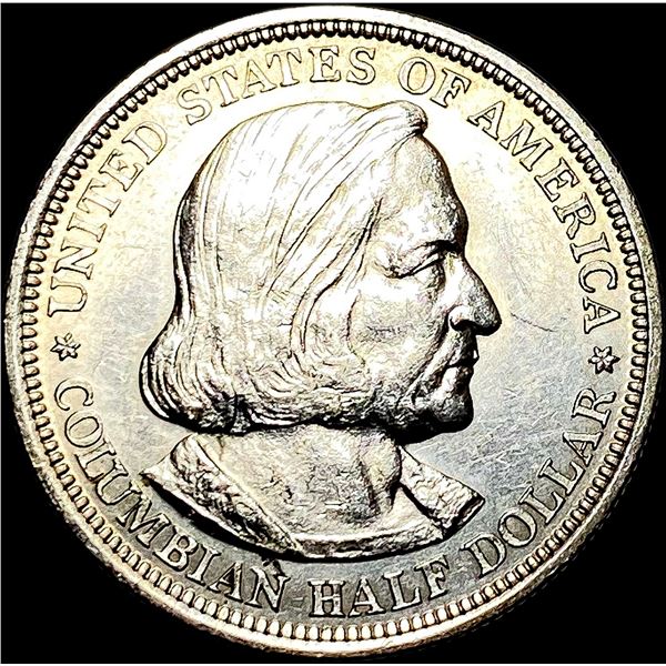 1892 Silver Columbian Half Dollar UNCIRCULATED