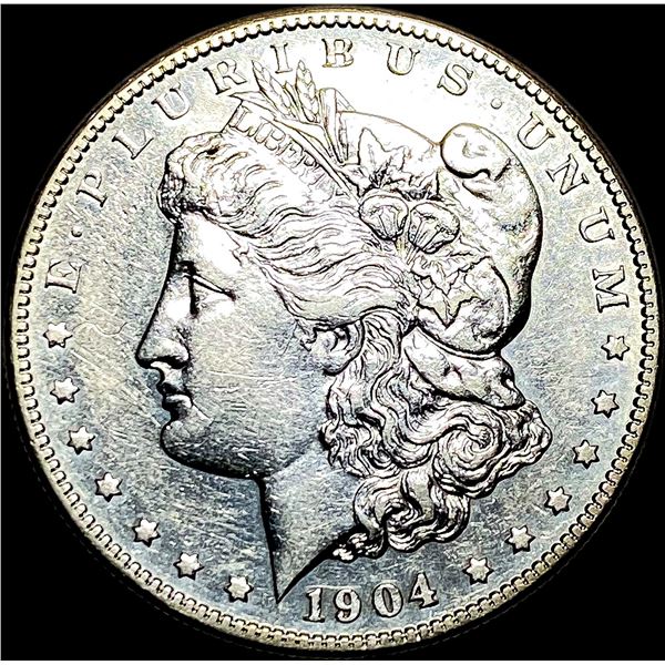 1904-S Silver Morgan Dollar CLOSELY UNCIRCULATED